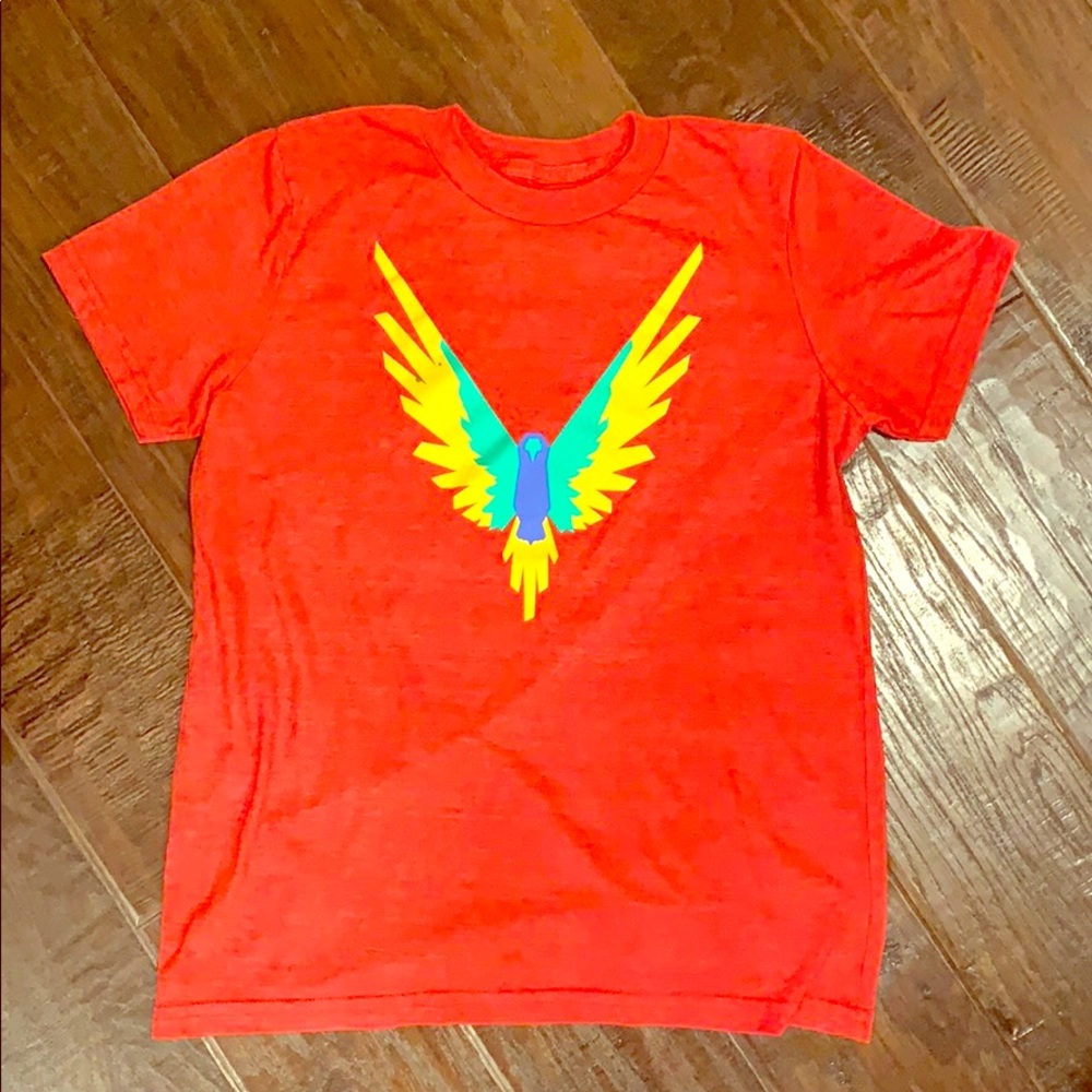 Logan Paul Maverick red shirt